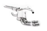 Milltek Audi RS3 SPORTBACK S TRONIC (8P) (2011 to 2012) Polished Tips. Includes Active Exhaust Valve.